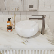 Seymour 300mm Round Ceramic Above Counter Basin